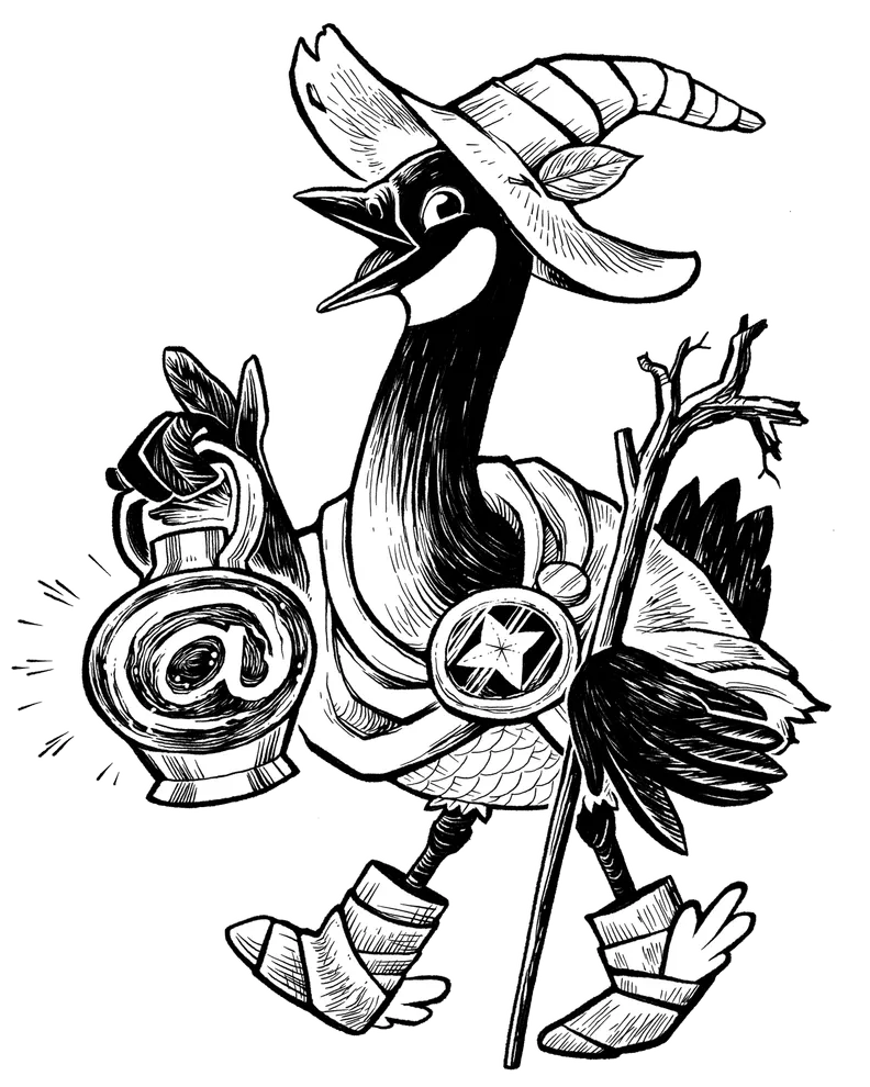 Goodstuff goose logo